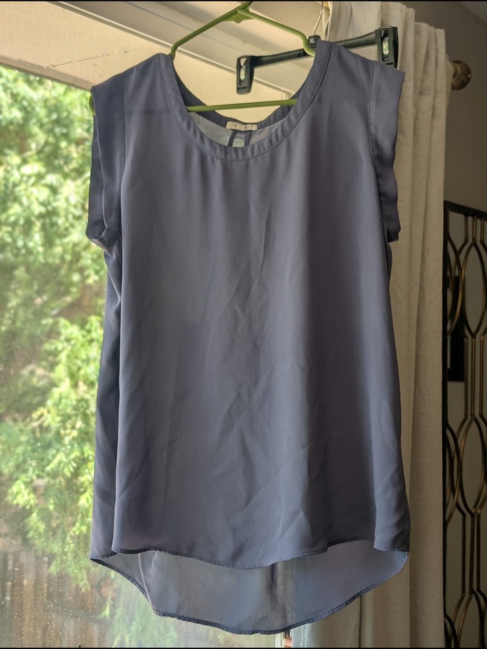 Pleione Sleeveless Camisole in Dusty Blue